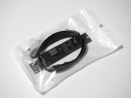 cablecc NGFF M-Key NVME 延長ケーブル のレビュー:画像1