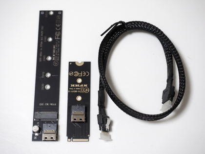 cablecc NGFF M-Key NVME 延長ケーブル のレビュー:画像2