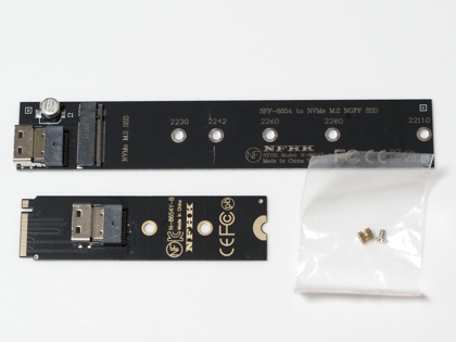 cablecc NGFF M-Key NVME 延長ケーブル のレビュー:画像3