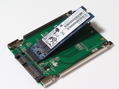 センチュリー 裸族のインナー for M.2 (CRIN25M2) のレビュー:画像12