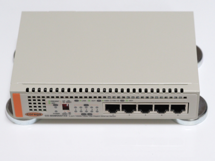 Corega 5ポート スイッチングハブ CO-BSW05GTX3 のレビュー:画像20