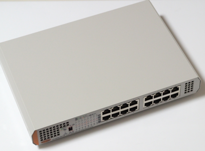 Corega 16ポート スイッチングハブ CO-BSW16GTX3 のレビュー:画像6