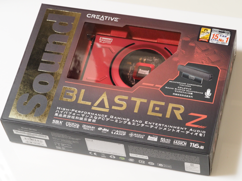 Creative Sound Blaster Z のレビュー:画像1