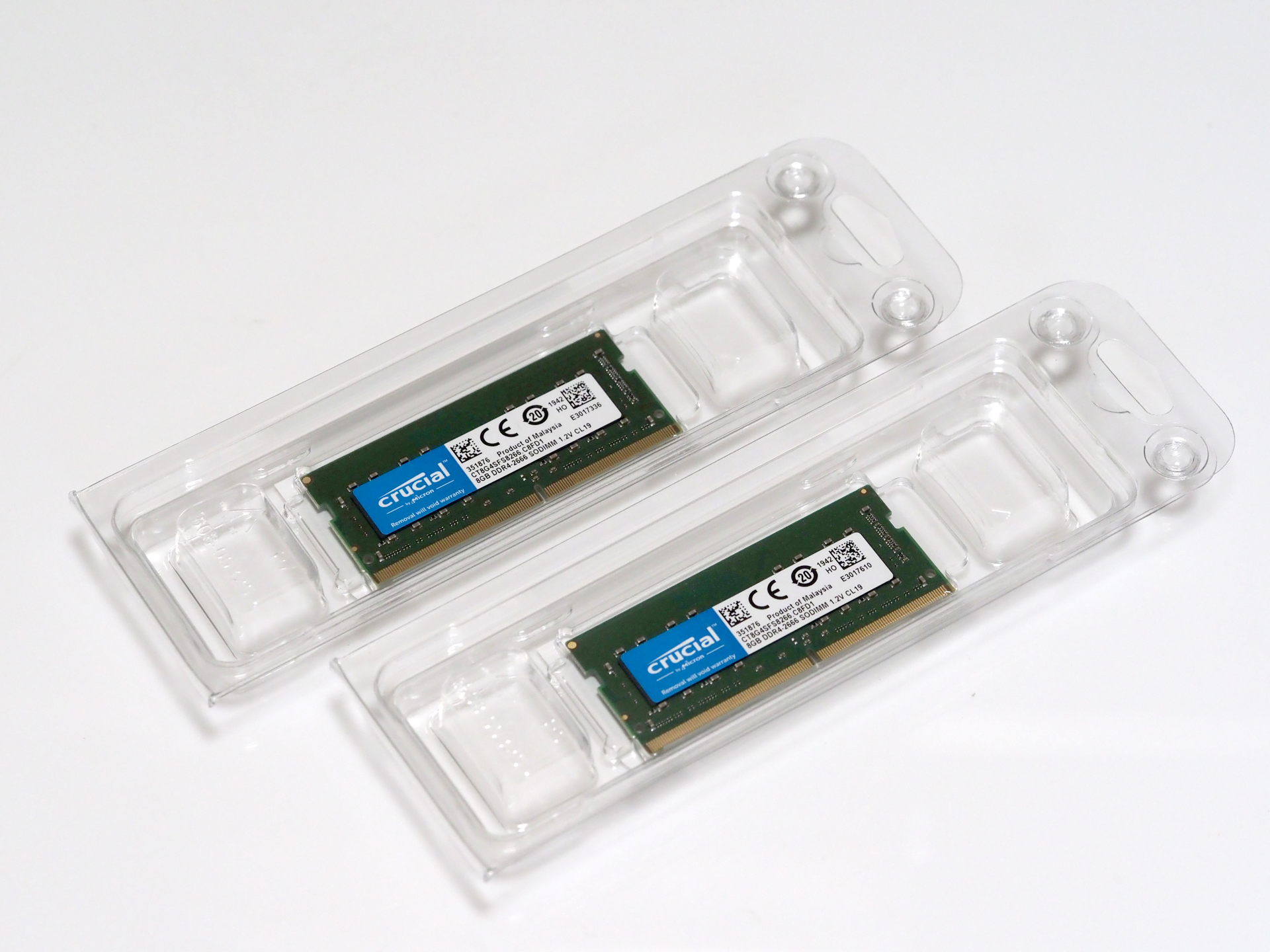 Crucial PC4-21300(DDR4-2666) 8GB SODIMM メモリー CT8G4SFS8266 の