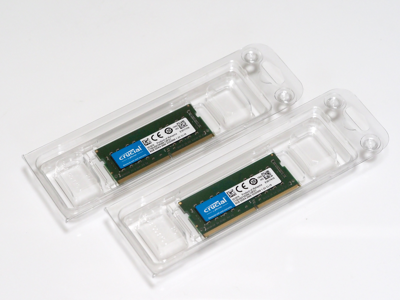 Crucial PC4-21300(DDR4-2666) 8GB SODIMM メモリー CT8G4SFS8266 のレビュー:画像4