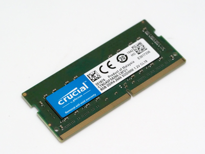 Crucial PC4-21300(DDR4-2666) 8GB SODIMM メモリー CT8G4SFS8266 のレビュー:画像5