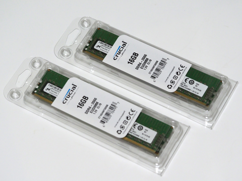 Crucial 16GB DDR4-2666 ECC UDIMM CT16G4WFD8266 のレビュー:画像6