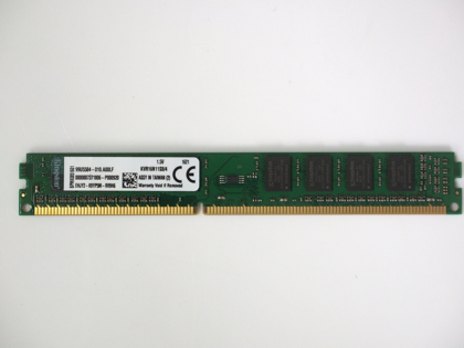 Kingston 4GB DDR3-1600 メモリ KVR16N11S8/4 のレビュー:画像3
