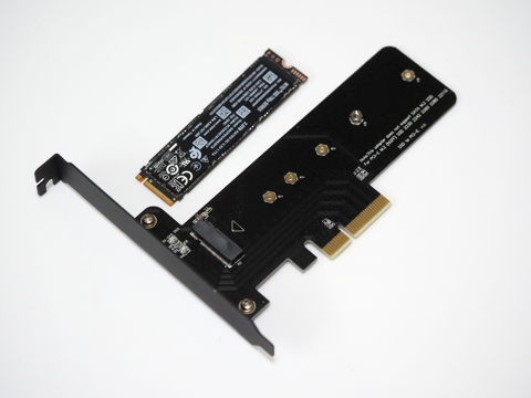 EasyDiy PCI-Express x4接続 M.2スロット増設インターフェースボード のレビュー:画像14