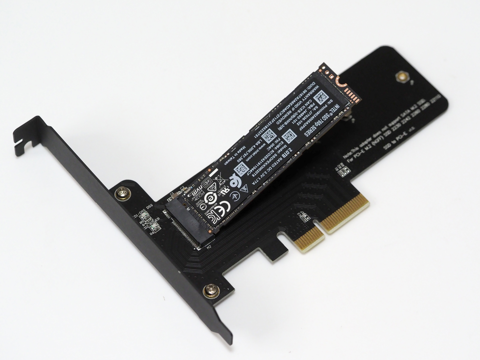 EasyDiy PCI-Express x4接続 M.2スロット増設インターフェースボード のレビュー:画像15
