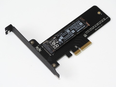 EasyDiy PCI-Express x4接続 M.2スロット増設インターフェースボード のレビュー:画像16
