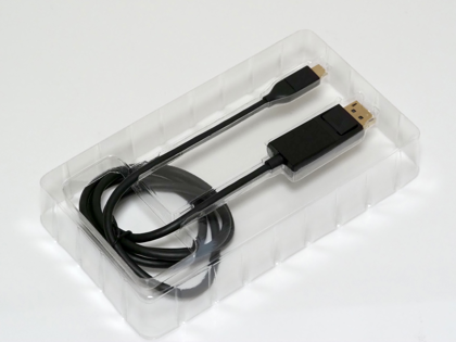 ELECOM USB Type-C用DisplayPort変換ケーブル CAC-CDP10BK のレビュー:画像2