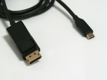 ELECOM USB Type-C用DisplayPort変換ケーブル CAC-CDP10BK のレビュー:画像5