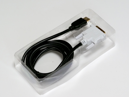 エレコム HDMI-DVI変換ケーブル シングルリンク 1.0m DH-HTD10BK / 2.0m DH-HTD20BK のレビュー:画像7