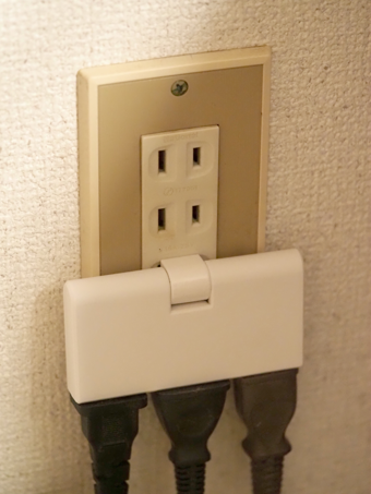 エレコム アンダータップ 3個口 ホワイト T-TR05-2300WH のレビュー:画像4