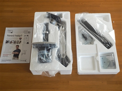 エルゴトロン LX デスクマウントアーム (LX Desk Mount LCD Arm) のレビュー:画像5