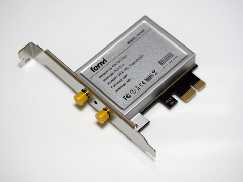 Fenvi FV101 - Fenvi M.2 ngff 用モジュールカード to PCI Express wifi変換ボード のレビュー:画像4