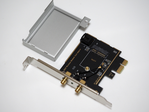 Fenvi FV101 - Fenvi M.2 ngff 用モジュールカード to PCI Express wifi変換ボード のレビュー:画像9