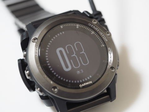 Garmin fenix 3の時計表示をアナログ風に変更する - fenix 3のウォッチフェイスの変更:画像1
