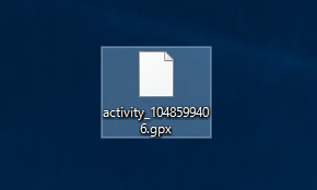 Garmin fenix 3J でのGPXデータの取得:画像7