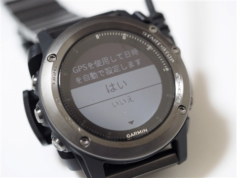 Garmin fenix 3J の初期設定:画像12