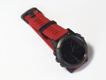 Garmin fenix 3J のバンドを交換する / Garmin fenix 3J ベルト レッド 1216805 のレビュー:画像19
