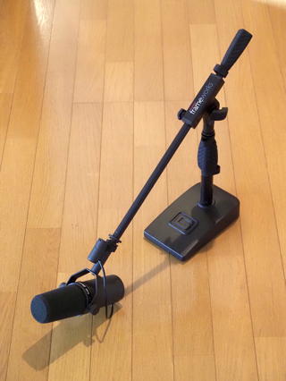 GATOR Frameworks マイクスタンド ショートブームタイプ GFW-MIC-0821 のレビュー:画像19