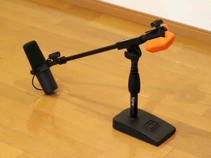 GATOR Frameworks マイクスタンド ショートブームタイプ GFW-MIC-0821 のレビュー:画像22