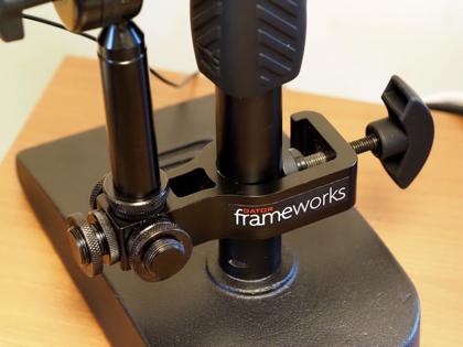 GATOR Frameworks マイクアクセサリー スタンドマウントホルダー GFW-MIC-MULTIMOUNT のレビュー:画像8