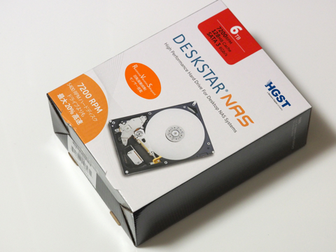 HGST Deskstar NAS 0S03842 (6TB)のレビュー - パフォーマンス 読み書きの速度:画像1