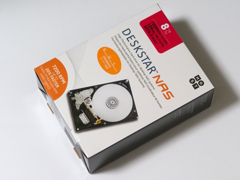 HGST Deskstar NAS HDN728080ALE604 0F29801 (8TB)のレビュー - パフォーマンス 読み書きの速度と性能:画像1
