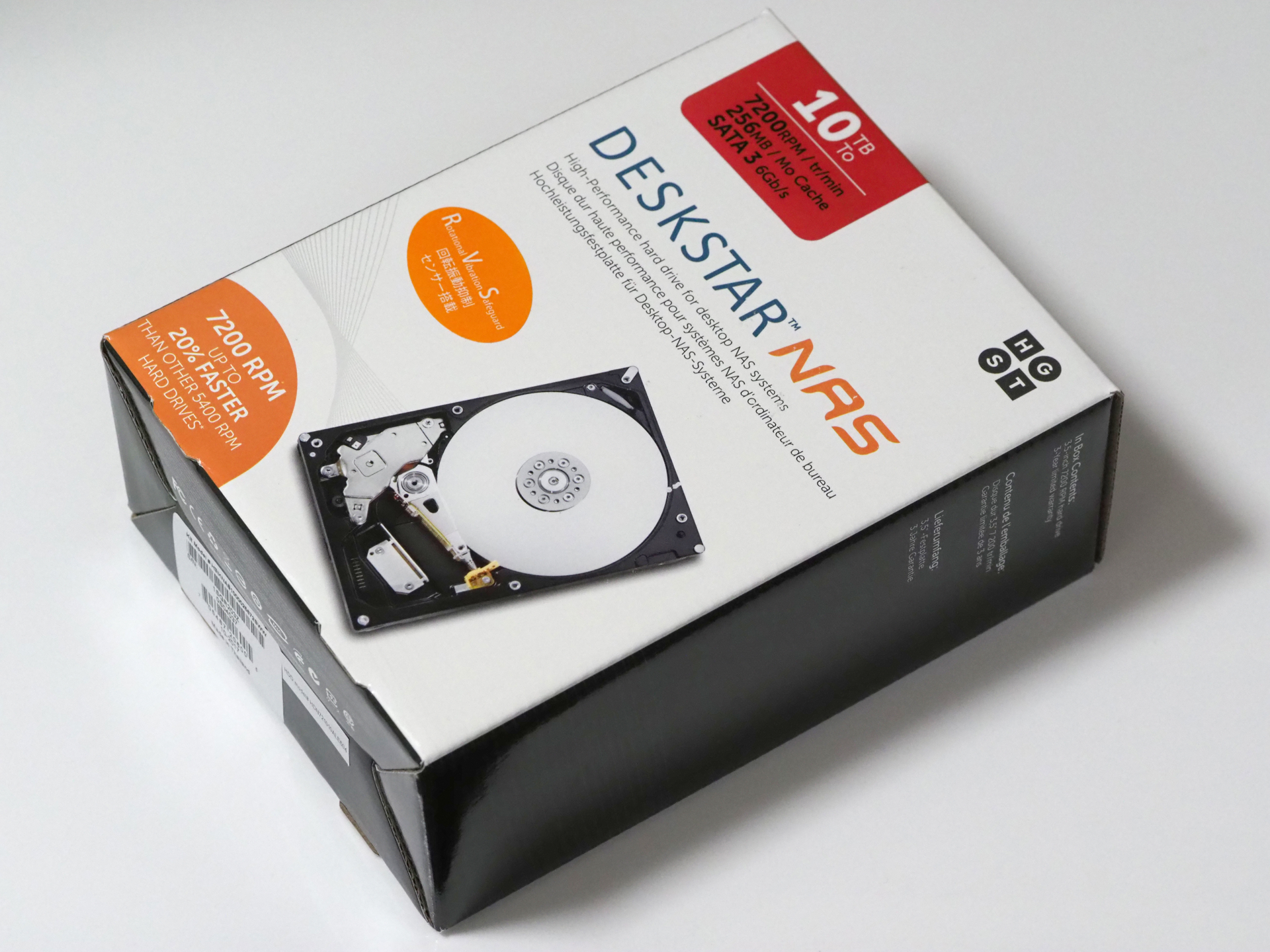 HGST Deskstar 4TB SATA3 7200RPM 2台 HGST 4TB Deskstar NAS HDD レビュー - StorageReview.com