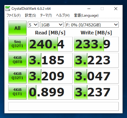 Seagate IronWolf ST8000VN0022 (8TB) のレビュー - パフォーマンス 読み書きの速度と性能:画像10