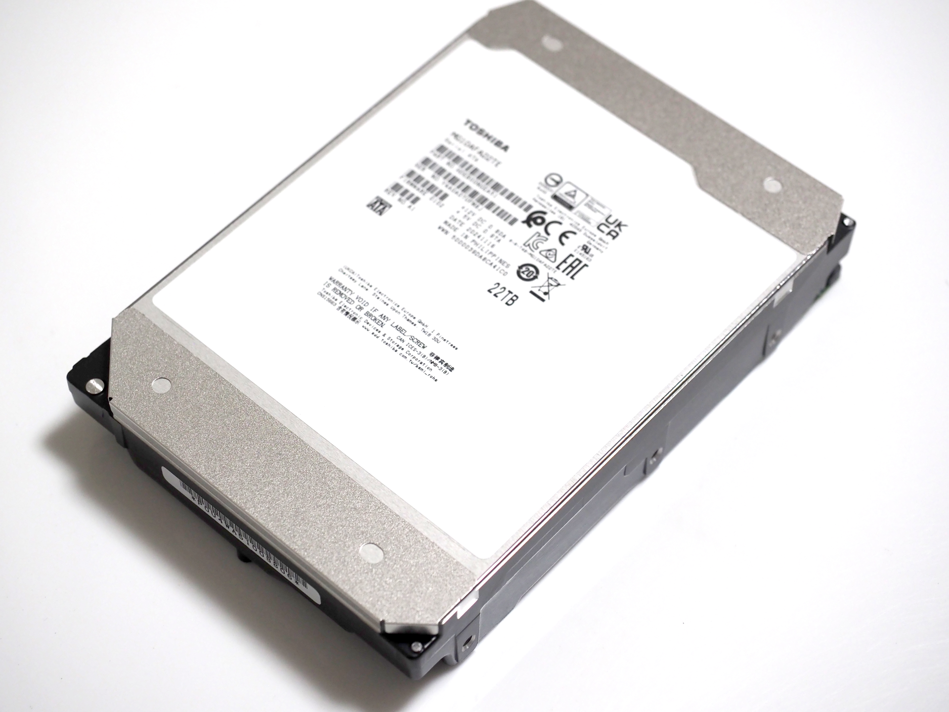 TOSHIBA MG10AFA22TE (22TB)のパフォーマンス - 読み書きの速度と性能