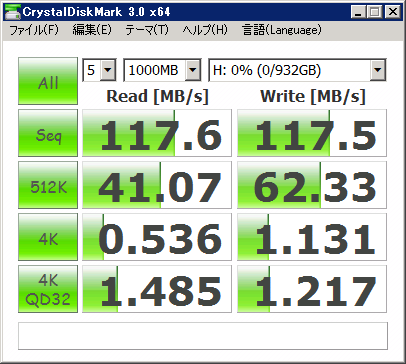 Western Digital WD10JPVT のパフォーマンス - 読み書きの速度と性能:画像3