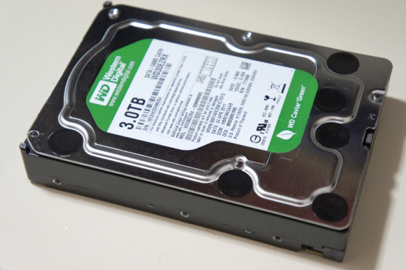 Western Digital WD30EZRX (3TB)のパフォーマンス - 読み書きの速度と
