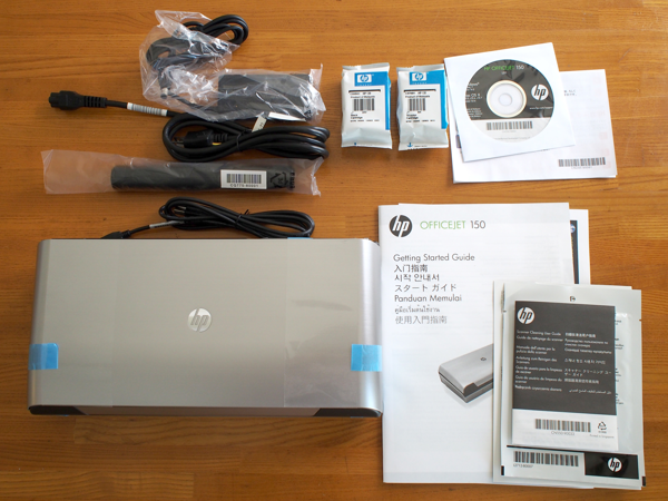 HP Office Jet 150 Mobile all-in-one のレビュー:画像3