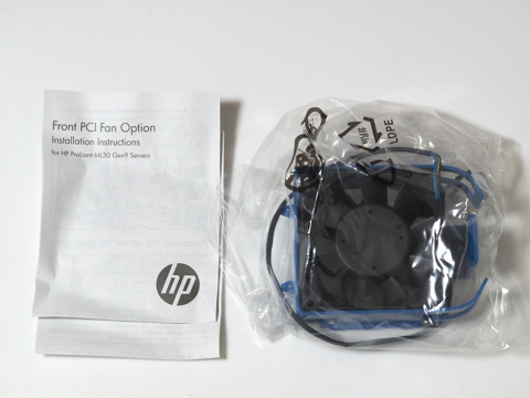 HPE ProLiant ML30 Gen9 でPCI Express カードを増設すると 