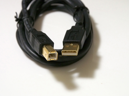 iBUFFALO USB2.0ケーブル (A to B) フェライト素子ねり込みタイプ ブラック のレビュー:画像6