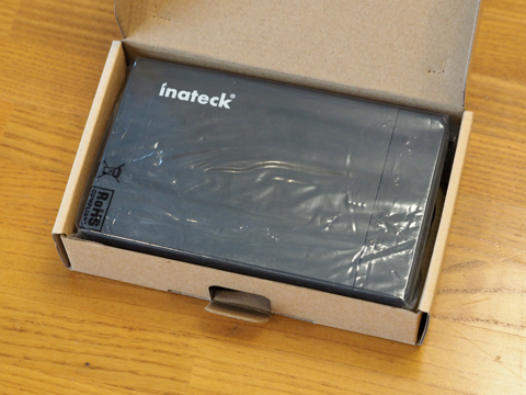 Inateck 2.5インチ HDD外付けケース  FE2006 のレビュー:画像2