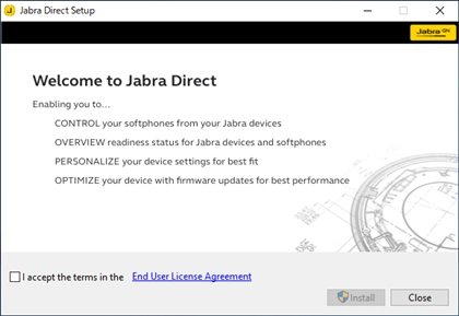Jabra Direct のインストール:画像11