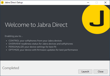 Jabra Direct のインストール:画像7