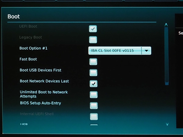 intel NUC 10 シリーズで レガシーブート (Legacy Boot) を有効にする:画像2