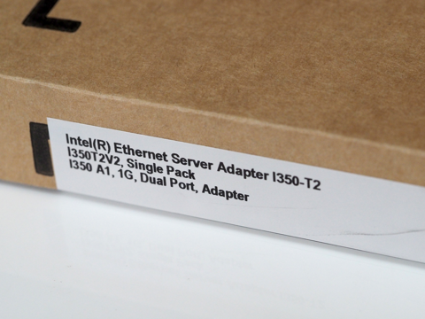Intel Ethernet Server Adapter I350-T2V2 のレビュー:画像2
