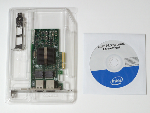 Intel PRO/1000 PT Dual Port Server Adpterのレビュー:画像4