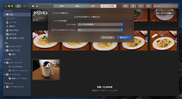 iPhoneで撮影した写真ファイルをPCに転送する - iCloudの写真の同期が有効な場合:画像6
