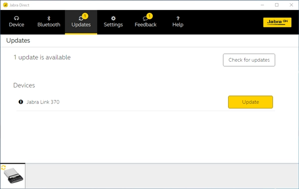 Jabraデバイスのファームウェアをアップデートする:画像12