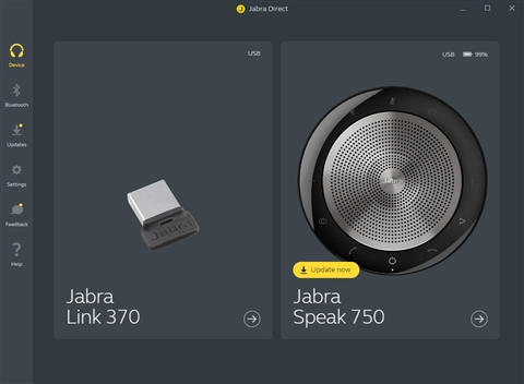 Jabraデバイスのファームウェアをアップデートする:画像1