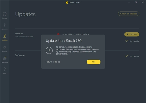 Jabraデバイスのファームウェアをアップデートする:画像10