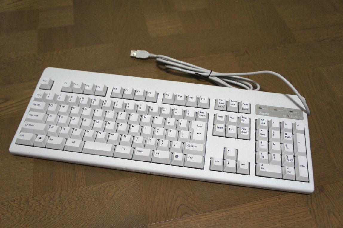 Realforce 108U-A XE0100 のレビュー | iPentec